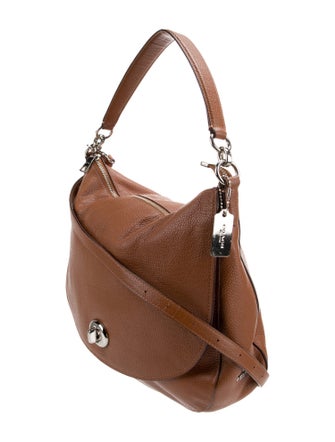 Coach Leather Top Handle Bag
