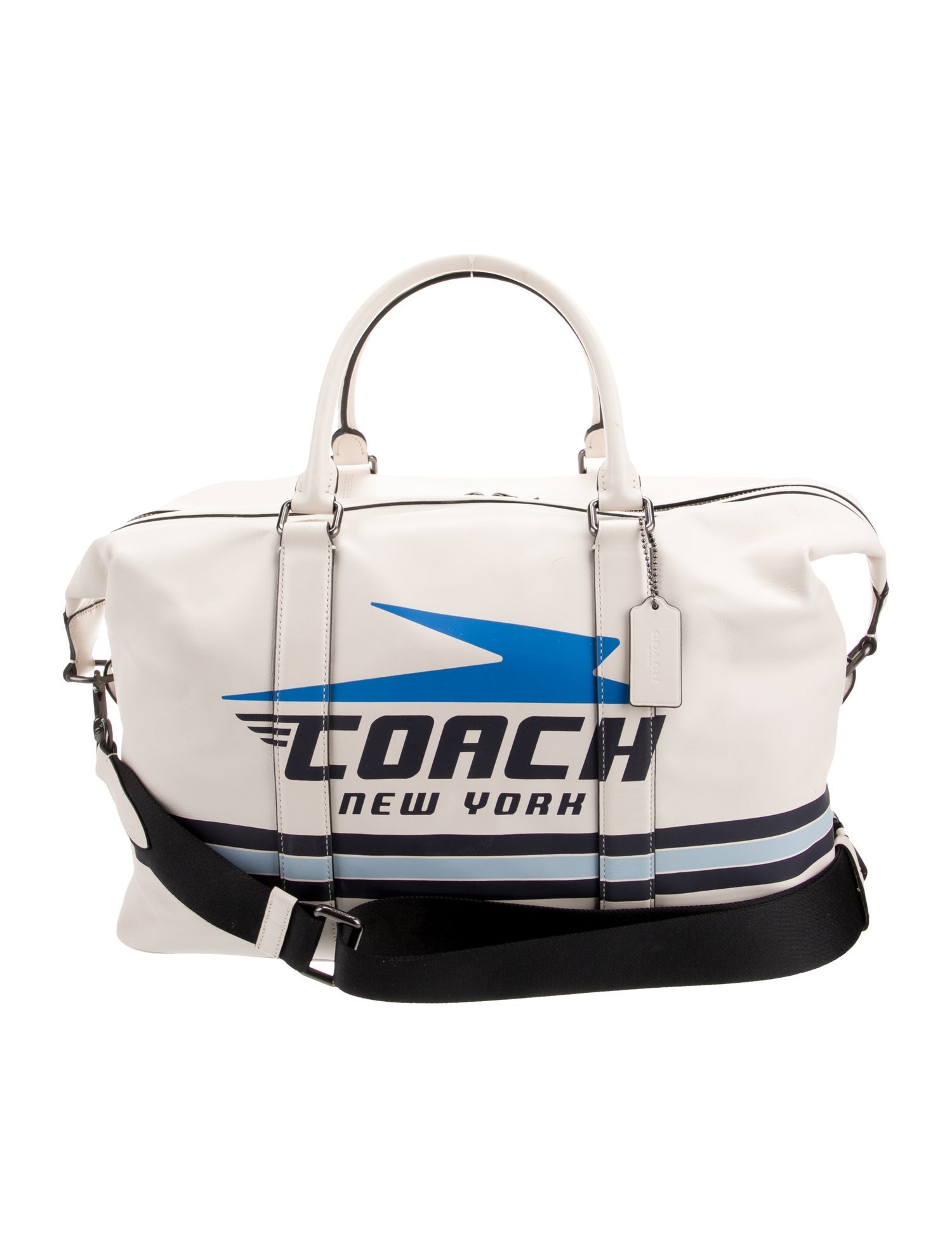 Coach Leather Weekend Bag