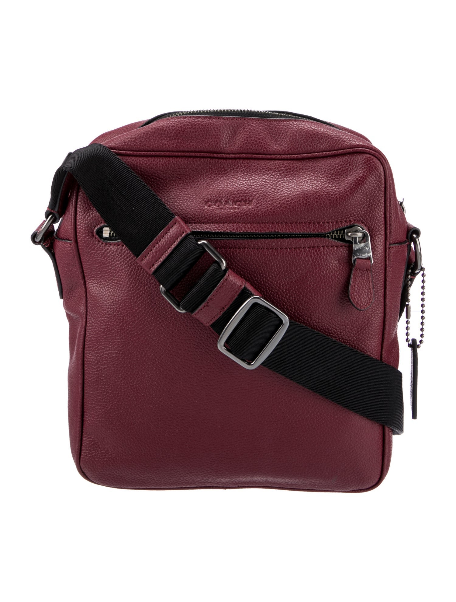 Coach Leather Messenger Bag