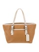 Coach Leather Top Handle Bag