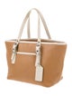 Coach Leather Top Handle Bag