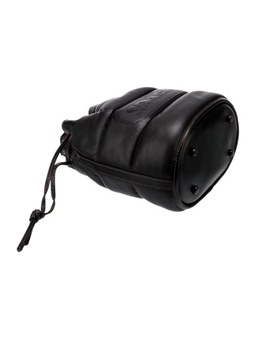 Coach Leather Bucket Bag