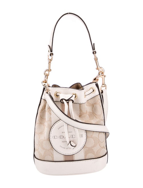 Coach Canvas Bucket Bag