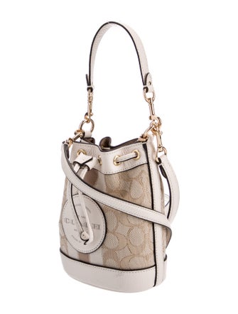 Coach Canvas Bucket Bag