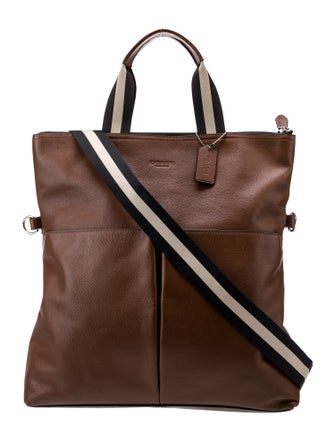 Coach Leather Top Handle Bag