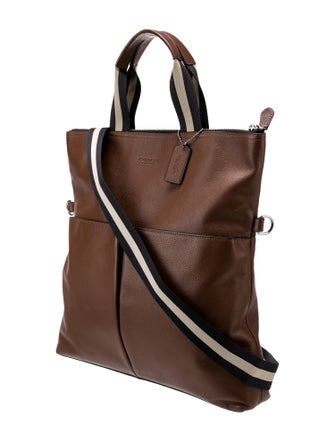 Coach Leather Top Handle Bag