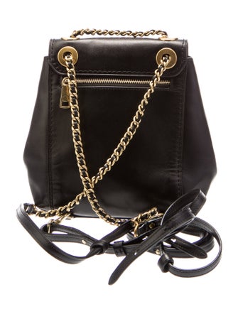 Coach Leather Backpack