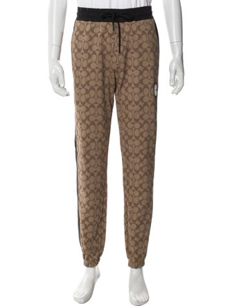 Coach Graphic Print Joggers
