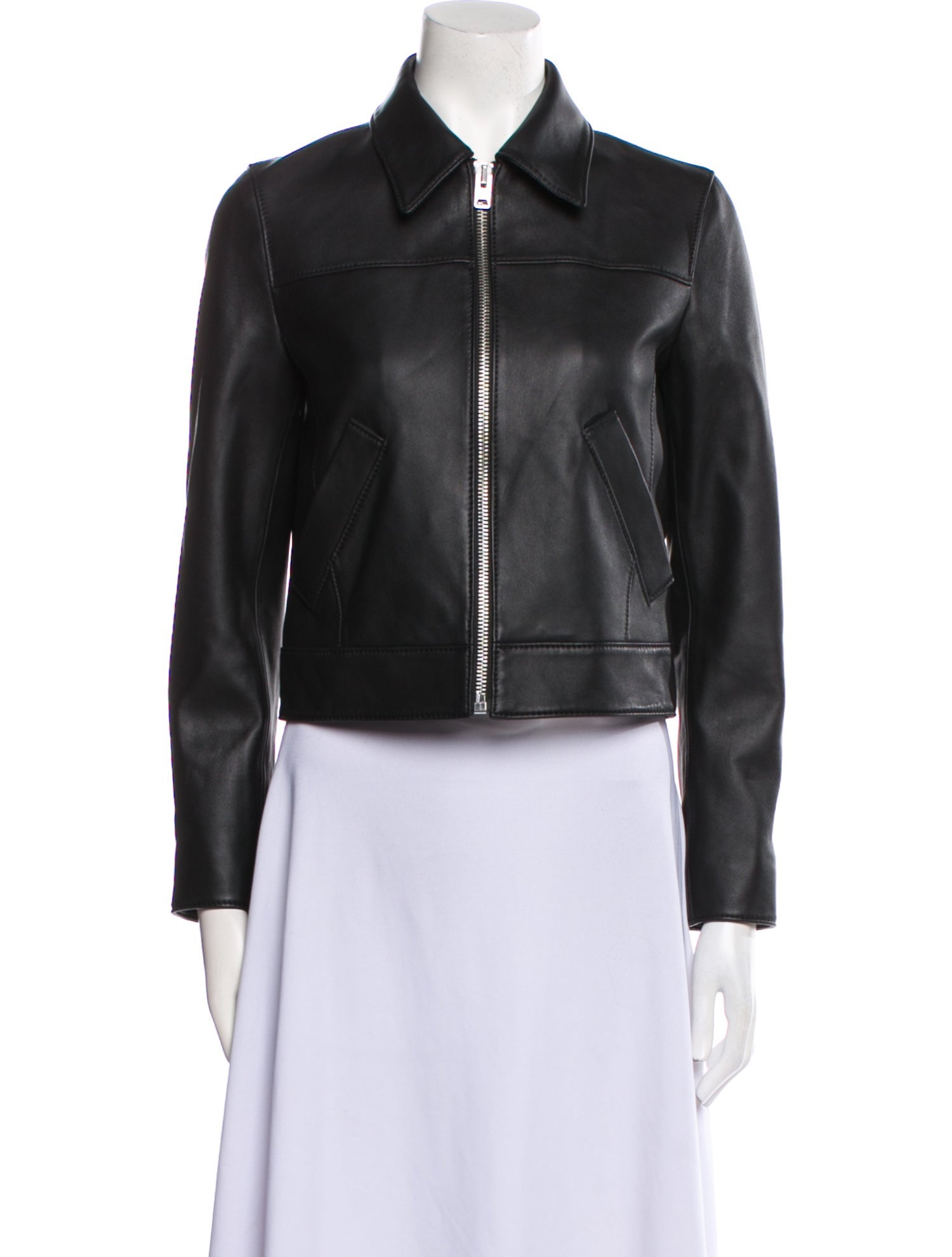 Coach Leather Biker Jacket