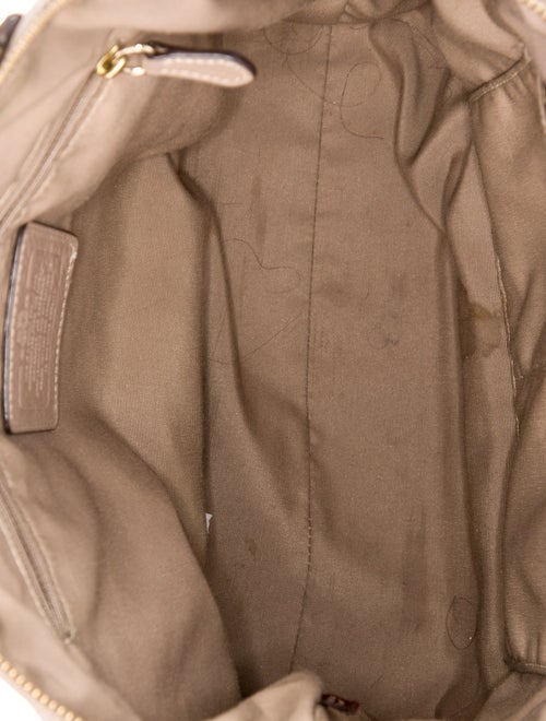 Coach Suede Top Handle Bag