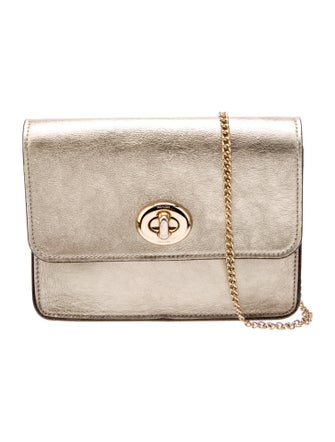 Coach Leather Minaudière