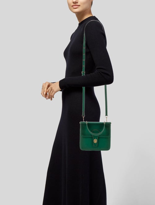 Coach Leather Prada Galleria Double Zip