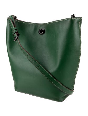 Coach Leather Bucket Bag