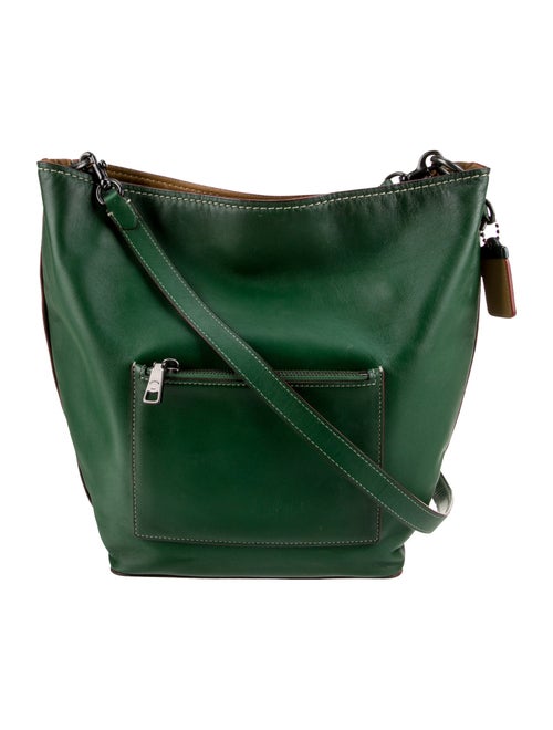 Coach Leather Bucket Bag