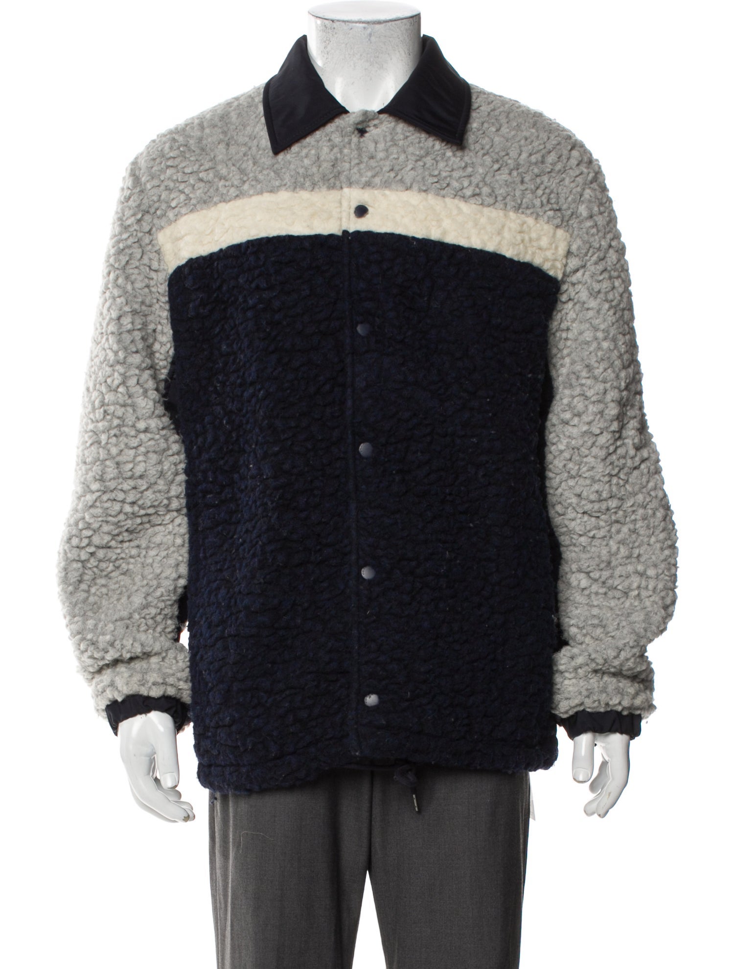 Coach Colorblock Pattern Jacket