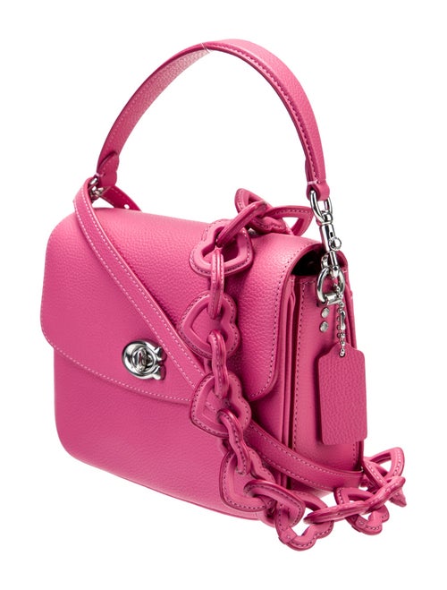 Coach Leather Top Handle Bag