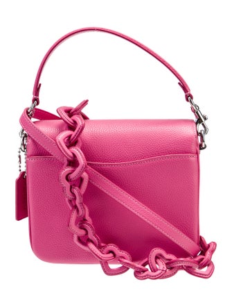 Coach Leather Top Handle Bag