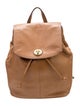 Coach Leather Backpack