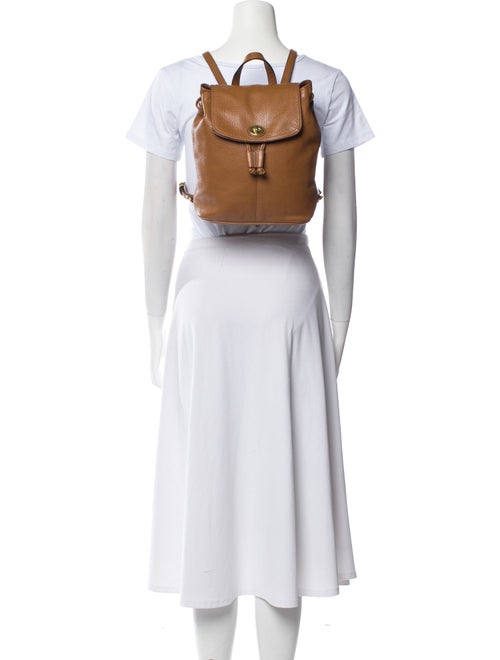 Coach Leather Backpack