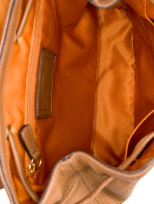 Coach Leather Backpack