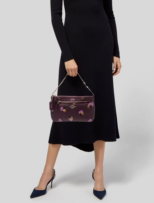 Coach Leather Top Handle Bag