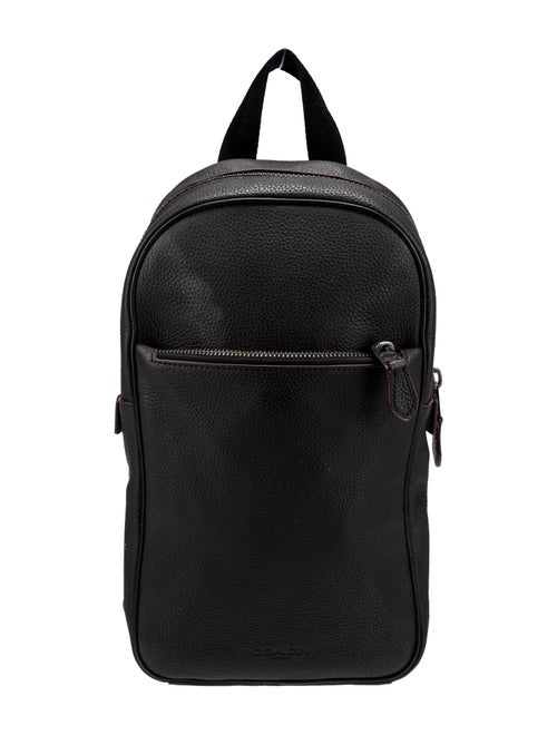 Coach Leather Backpack