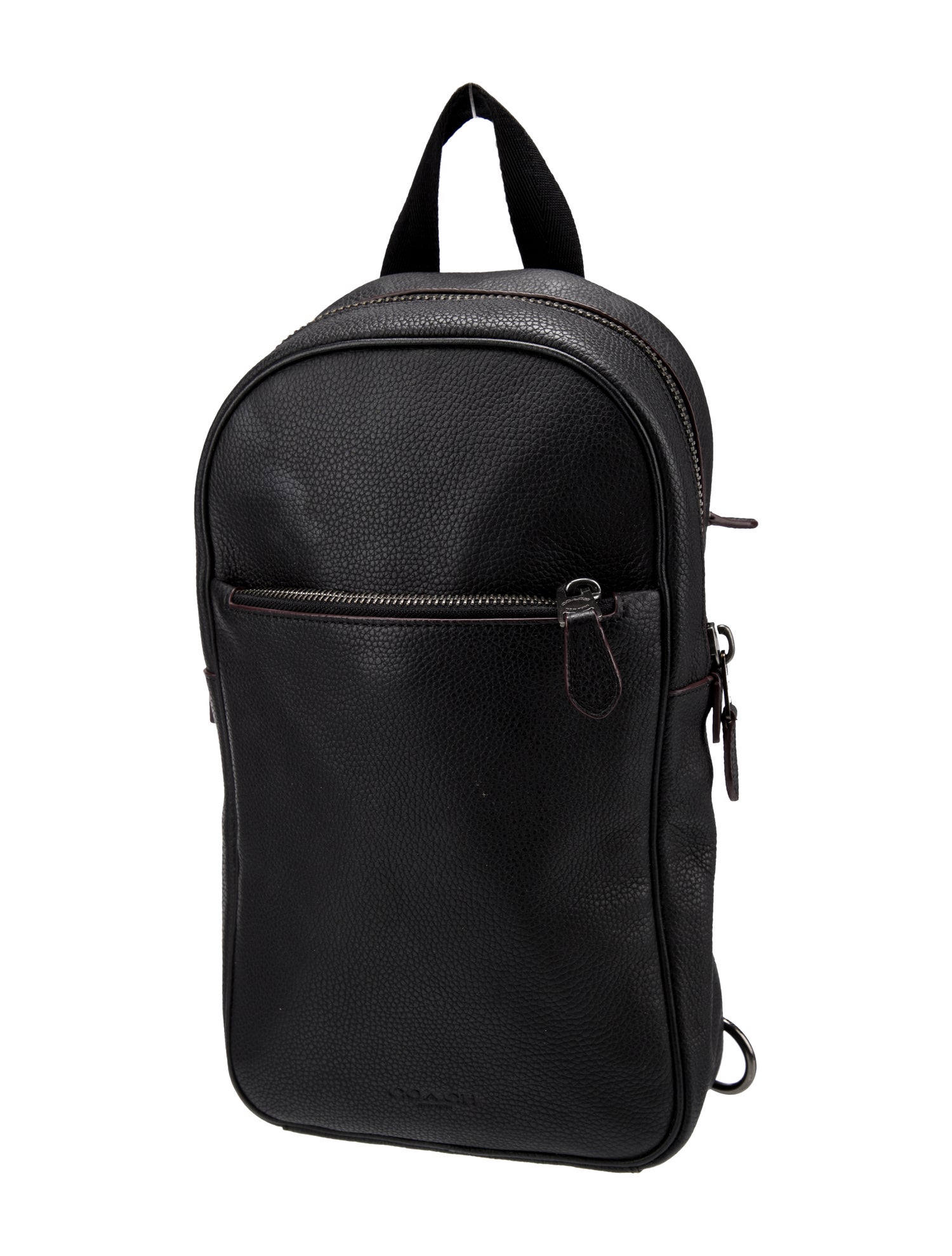 Coach Leather Backpack