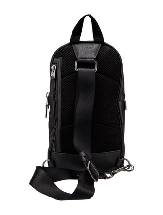 Coach Leather Backpack