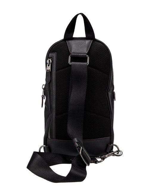 Coach Leather Backpack