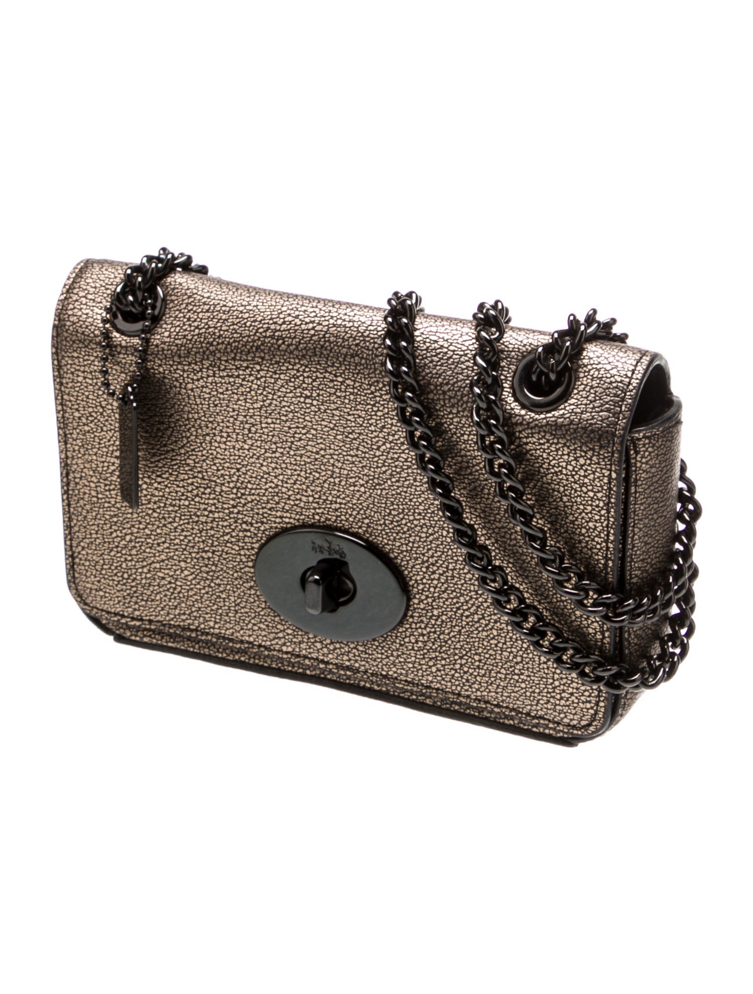 Coach Leather Minaudière