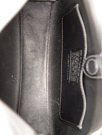 Coach Leather Top Handle Bag