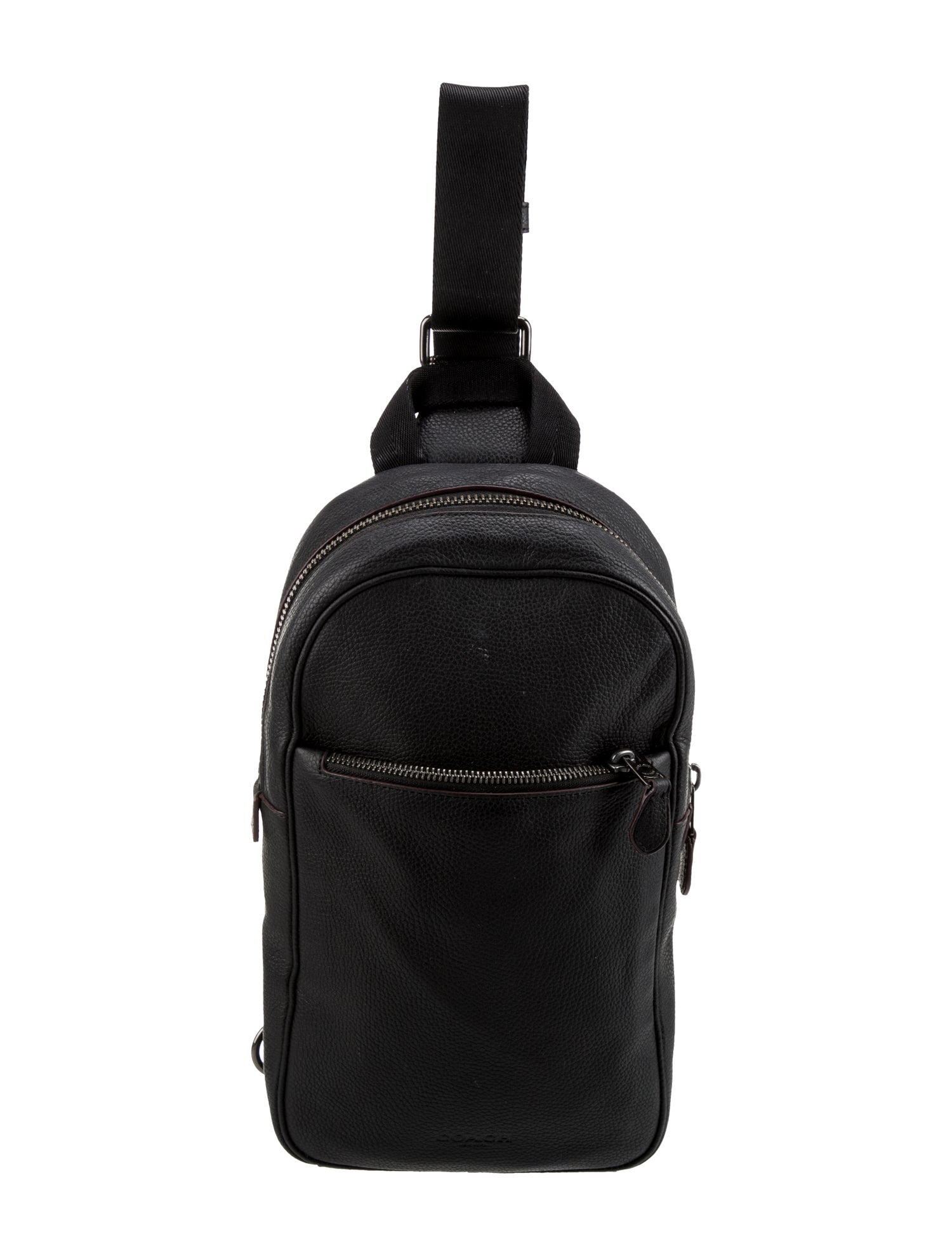 Coach Leather Backpack