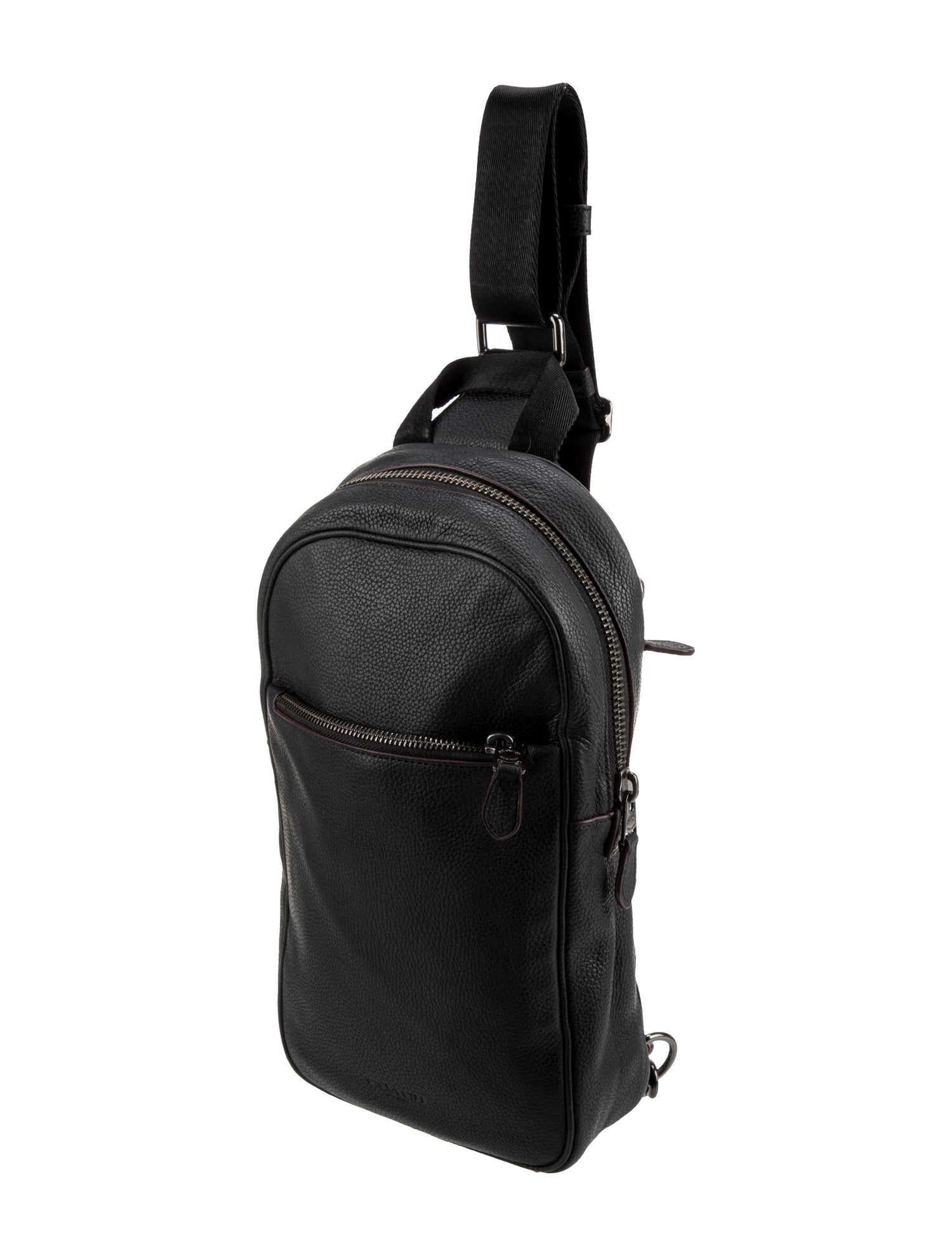 Coach Leather Backpack