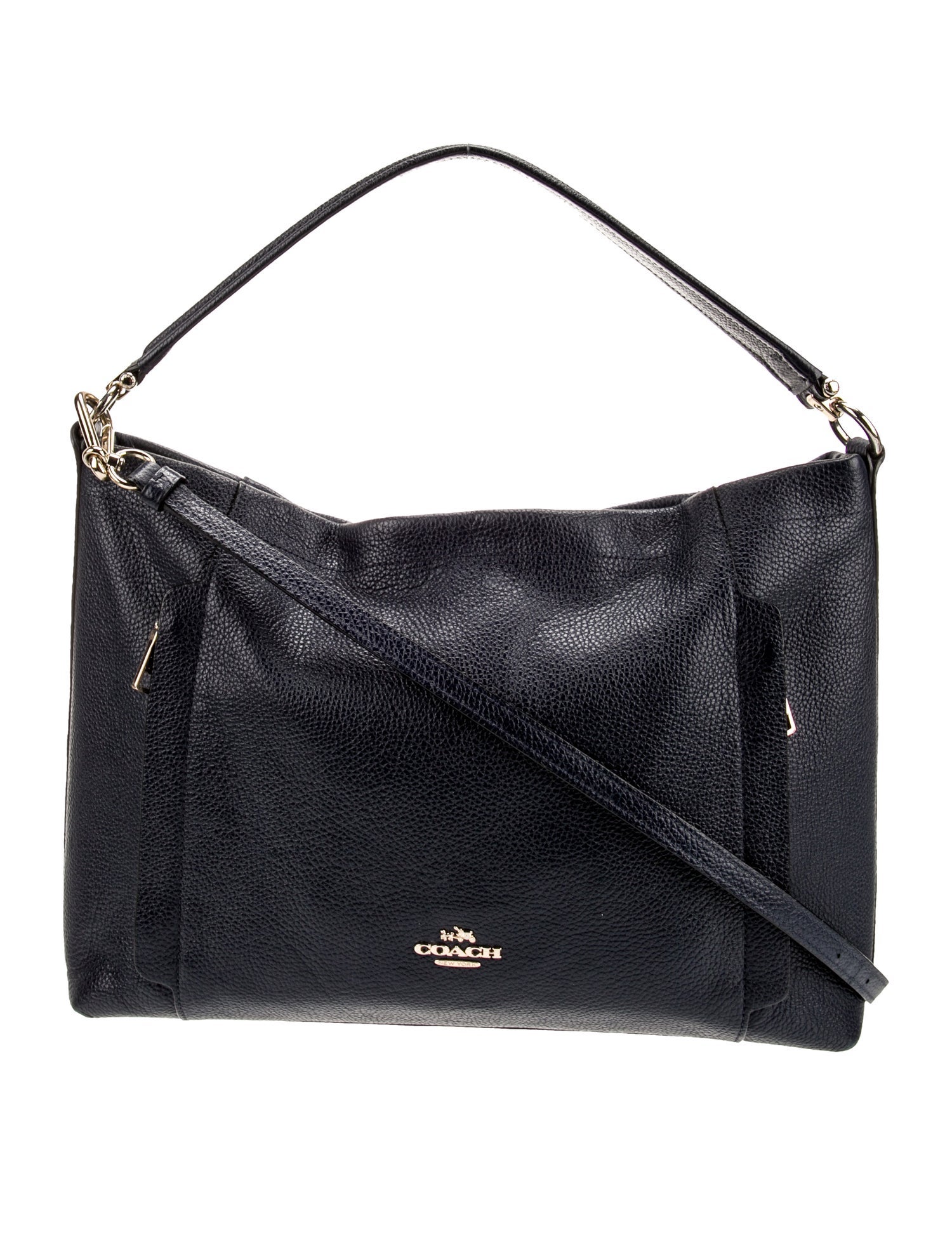 Coach Leather Top Handle Bag