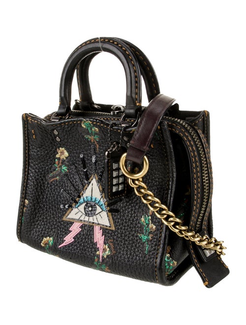 Coach Leather Top Handle Bag