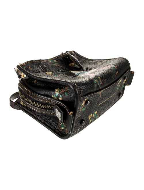 Coach Leather Top Handle Bag