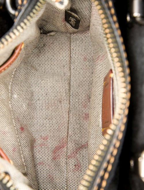 Coach Leather Top Handle Bag