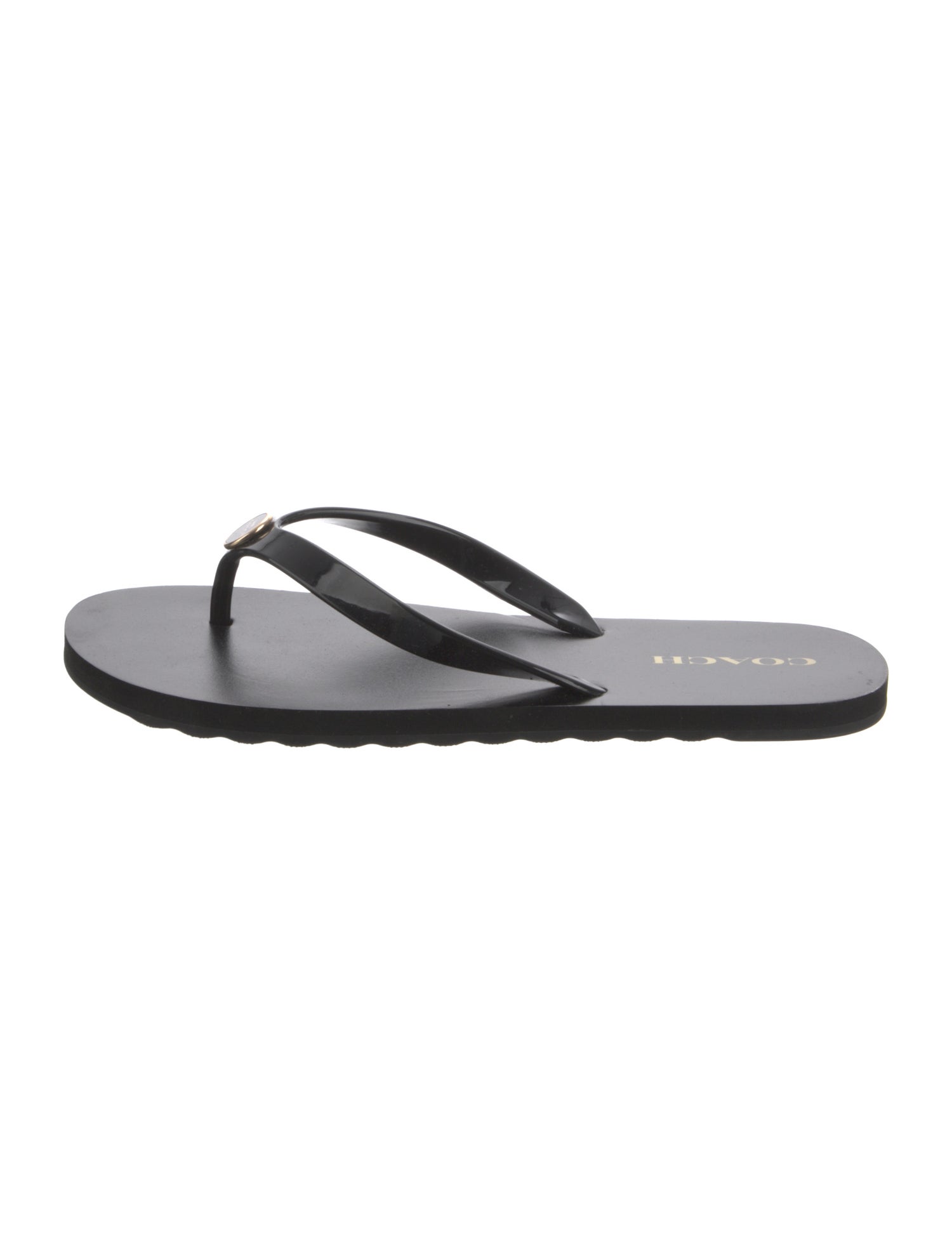 Coach Rubber Flip Flops