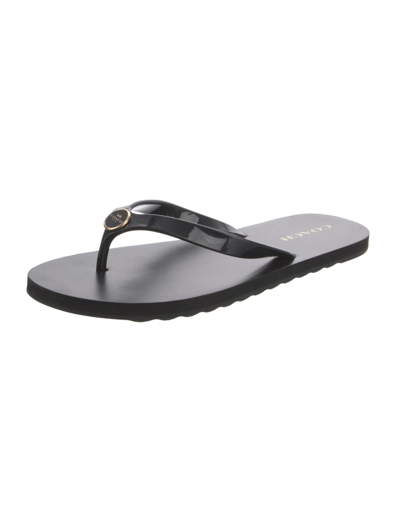 Coach Rubber Flip Flops