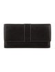 Coach Leather Continental Wallet