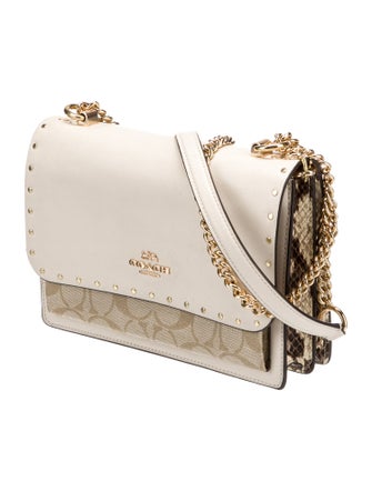 Coach Leather Shoulder Bag