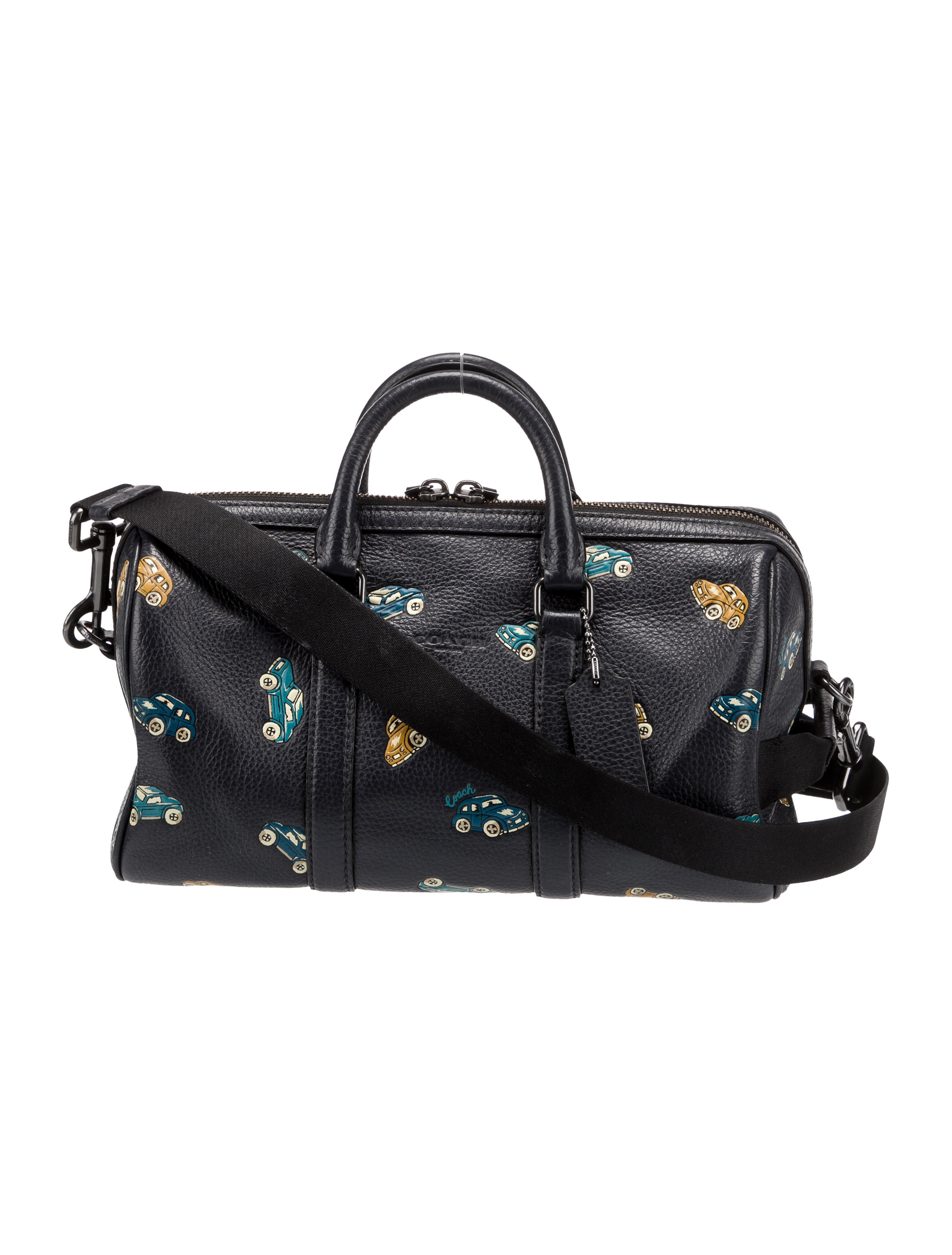 Coach Leather Top Handle Bag