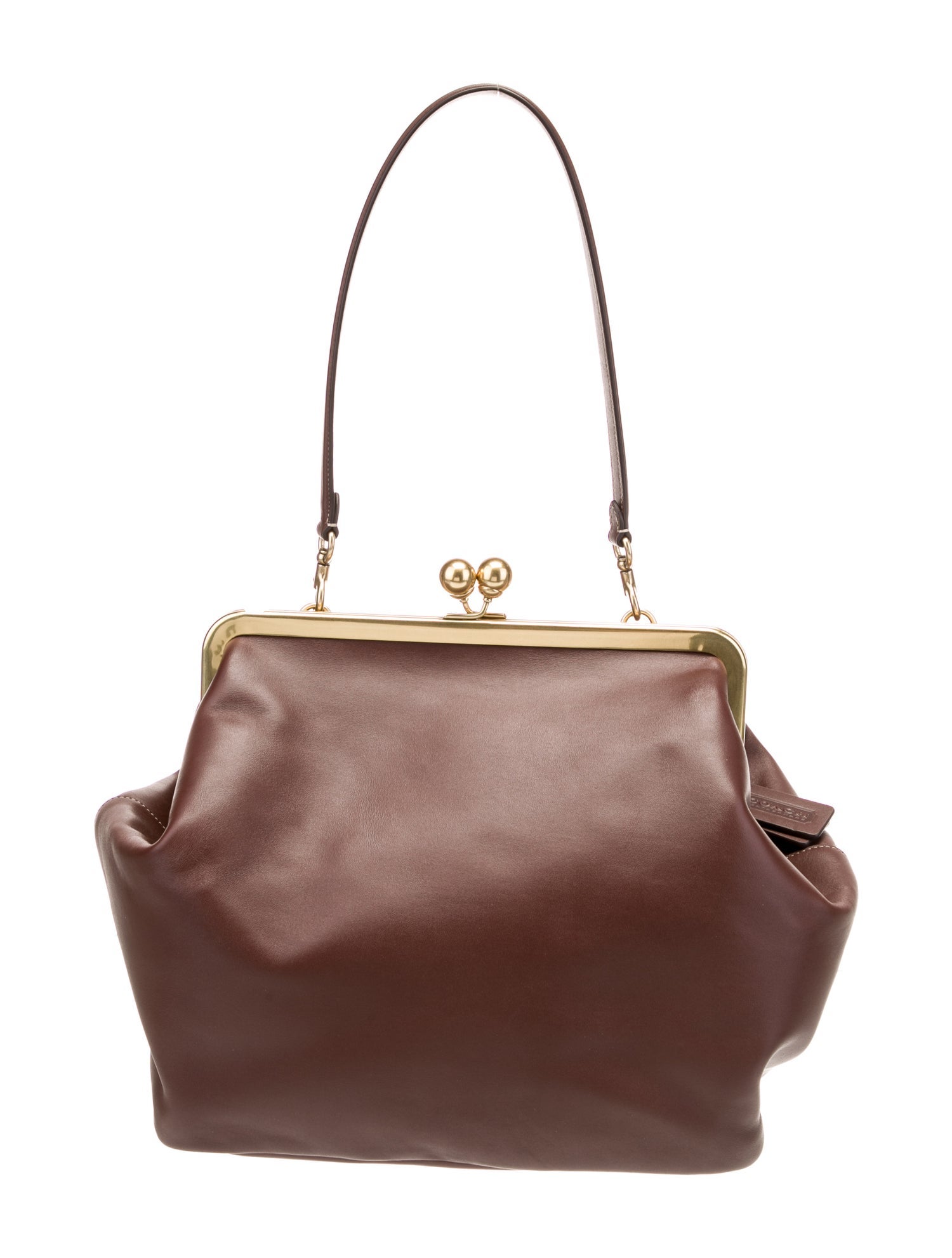 Coach Leather Evening Bag