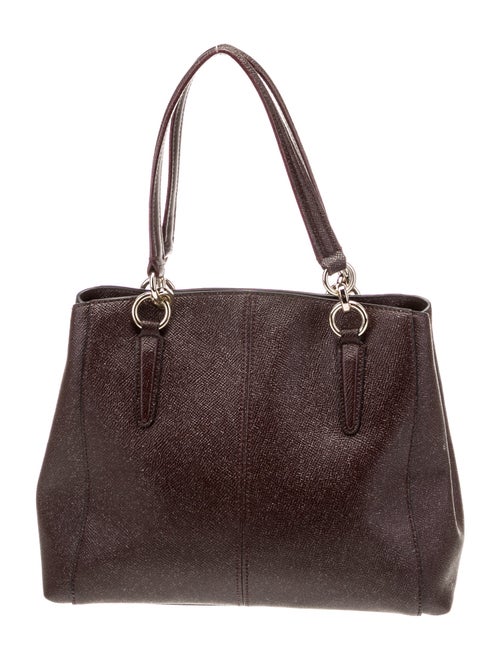 Coach Leather Top Handle Bag