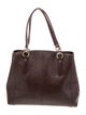 Coach Leather Top Handle Bag