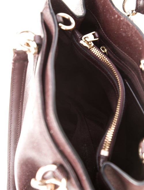 Coach Leather Top Handle Bag