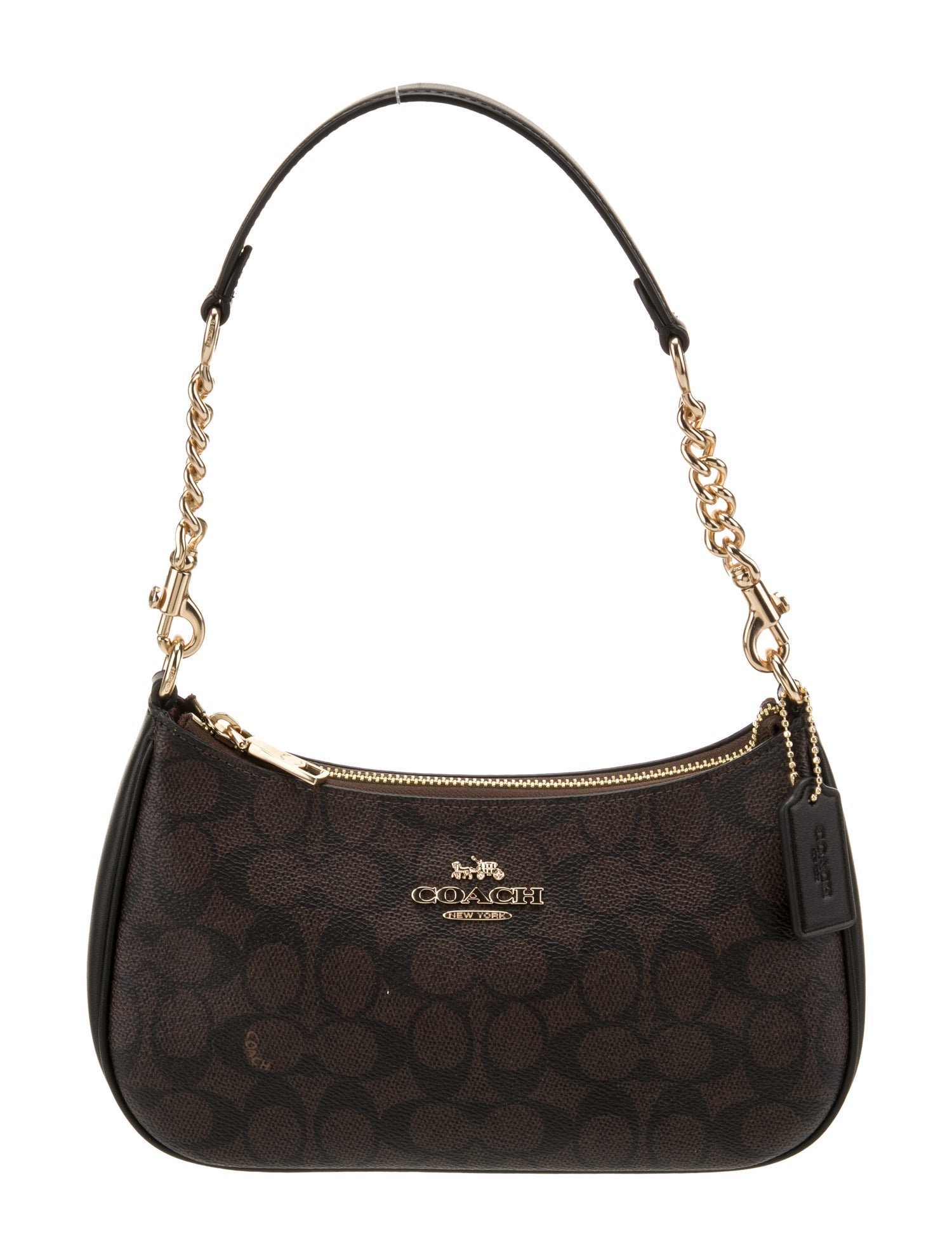 Coach Leather Shoulder Bag