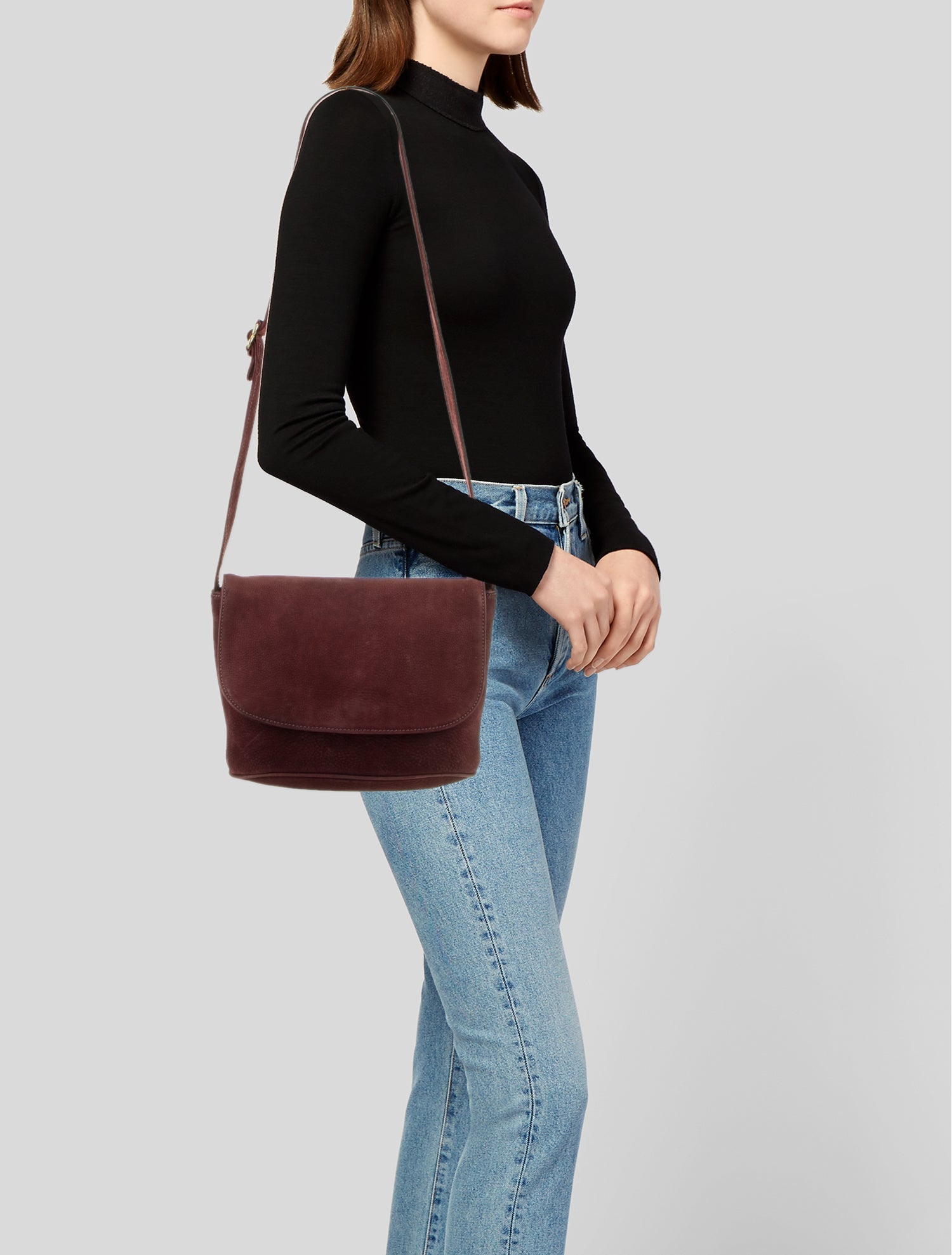 Coach Suede Messenger Bag