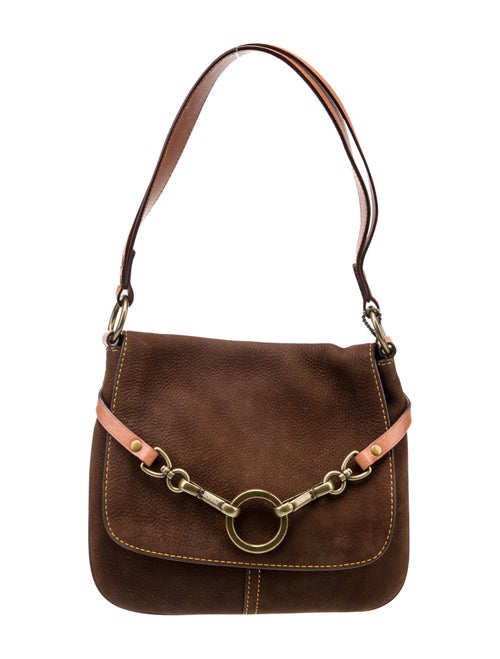Coach Vegetarian Leather Shoulder Bag