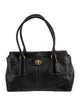 Coach Leather Top Handle Bag